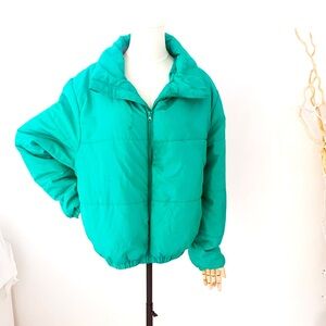 TEAL WILD FABLE PUFFER JACKET ⭐️✨
